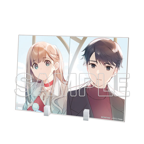 KADOKAWA Even a Replica Can Fall in Love Big Acrylic Plate D รูปภาพ 1