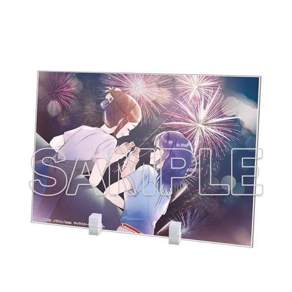 KADOKAWA Adachi and Shimamura Big Acrylic Plate F รูปภาพ 1