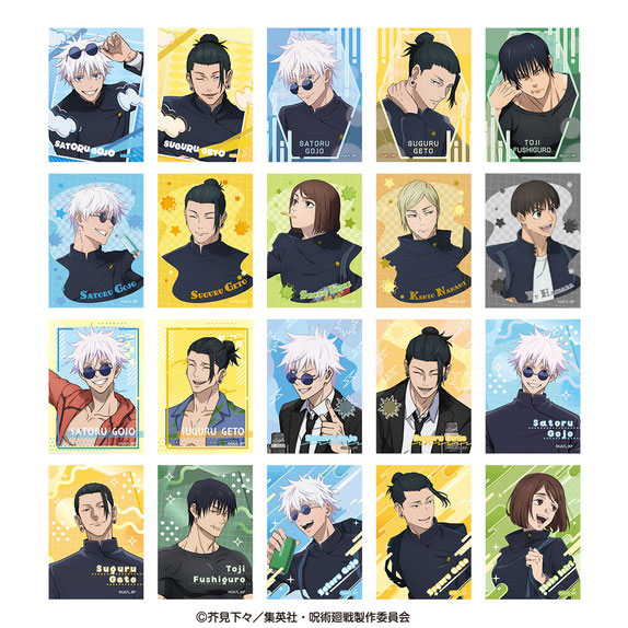 Ensky Anime "Jujutsu Kaisen" 5th Anniversary Mini Bromide (Glossy Card) Collection -Hidden Inventory / Premature Death- 10Pack BOX รูปภาพ 1