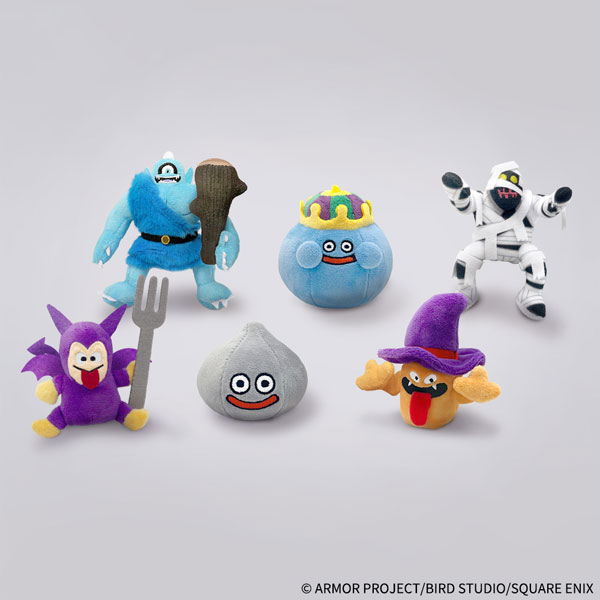 Square Enix Dragon Quest Mini Puppet Plush Collection Vol.1 6Pack BOX image 1