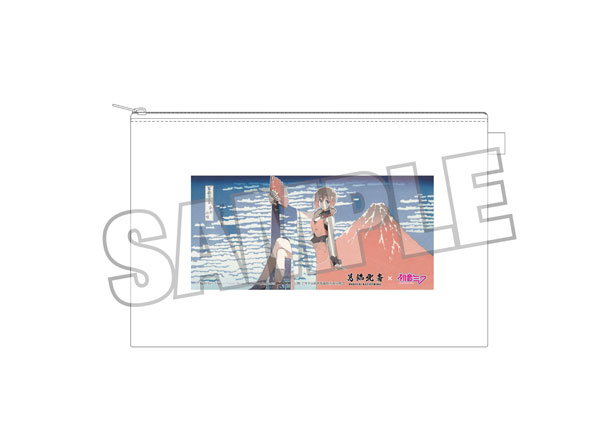 Presence Katsushika Hokusai x Hatsune Miku Rella Pouch MEIKO Fine Wind, Clear Morning รูปภาพ 1