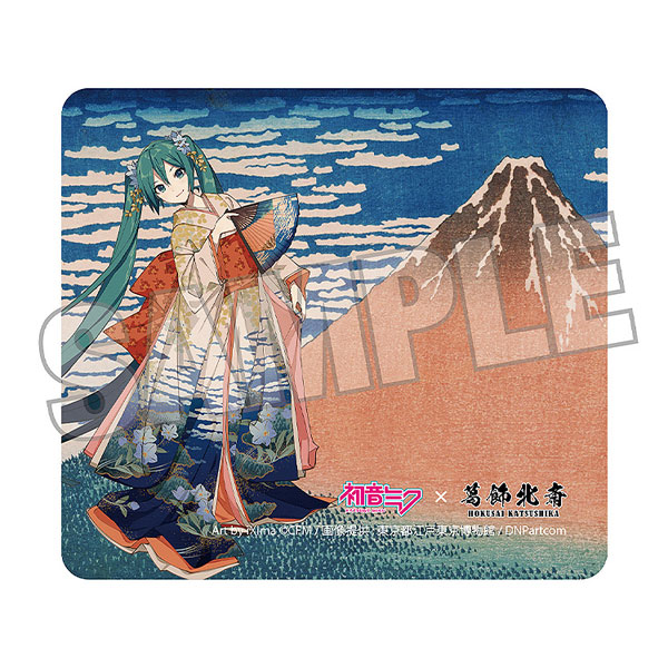 Presence Katsushika Hokusai x Hatsune Miku iXima Mouse Pad Fine Wind, Clear Morning hình ảnh 1