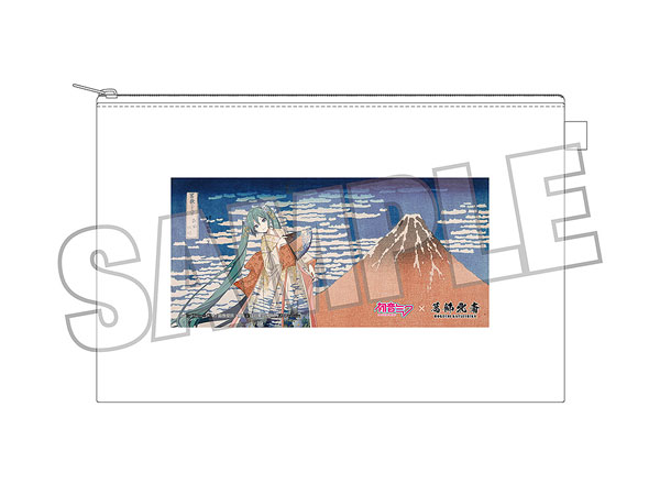Presence Katsushika Hokusai x Hatsune Miku iXima Pouch Fine Wind, Clear Morning รูปภาพ 1