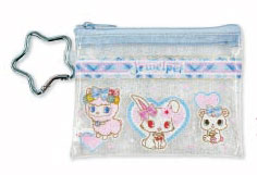 TCP Jewelpet Mini Clear Pouch Blue รูปภาพ 1