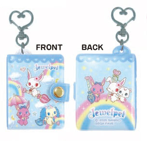 TCP Jewelpet MiniMini Photo Album Keychain Blue รูปภาพ 1