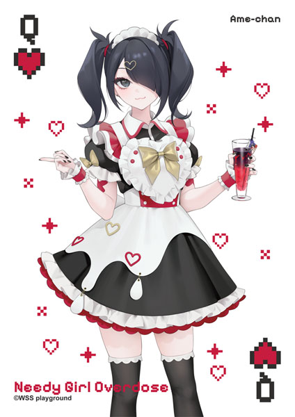 LOTTE CULTUREWORKS NEEDY STREAMER OVERLOAD A3 Waterproof Poster Sweets Ame-chan รูปภาพ 1