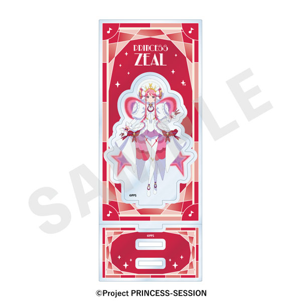 coly Original TV Anime "Princession Orchestra" -favorite series- Acrylic Stand w/Background (Princess Zeal) รูปภาพ 1