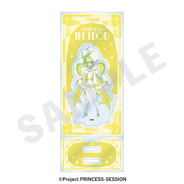 coly Original TV Anime "Princession Orchestra" -favorite series- Acrylic Stand w/Background (Princess Meteor) รูปภาพ 1
