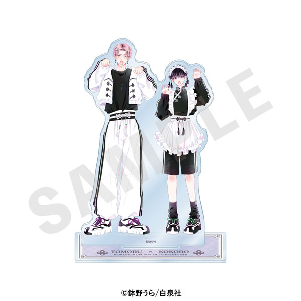 coly "Kokoro-kun wa Ai toka Iranai" Pair Acrylic Stand