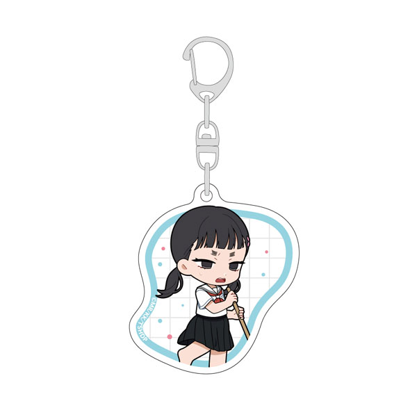 Parflette [The Summer Hikaru Died] Mini Chara Acrylic Keychain (Yuki Tadokoro / Pool Cleaning)