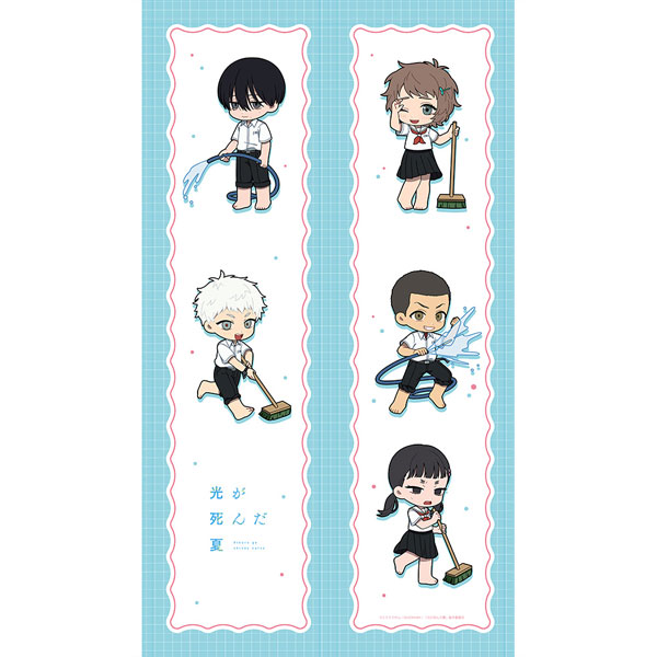 Parflette [The Summer Hikaru Died] Mini Chara Split Curtain (Pool Cleaning)