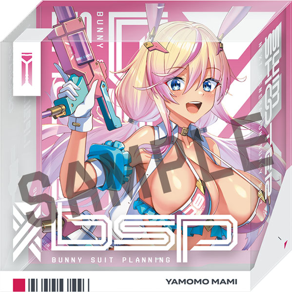 HobbyJAPAN [Exclusive Sale] Bunny Suit Planning 6-sided Acrylic Block Yamomo Mami Swim Shooter Ver.