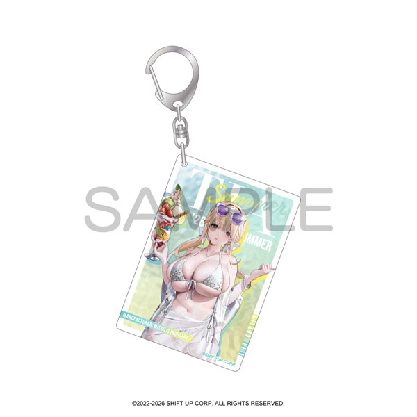 ALGERNON PRODUCT GODDESS OF VICTORY: NIKKE One-Shot Keychain Tia - Sea Lizzie รูปภาพ 1