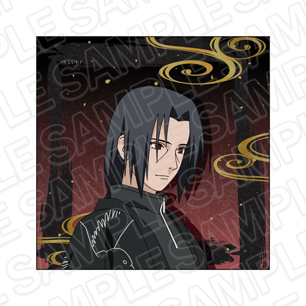 Contents Seed NARUTO Shippuden Microfiber Cloth Itachi Uchiha Black Coordinate ver.