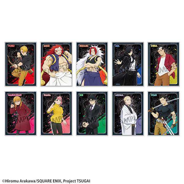 Hobby Stock TV Anime "Daemons of the Shadow Realm" Trading Acrylic Card 10Pack BOX รูปภาพ 1