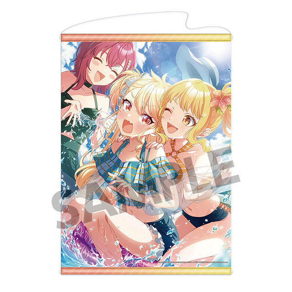 Hobby Stock Shine Post Be Your Idol! B2 Wall Scroll vol.2 Rio Seibu & Yukine Gionji & Remi Nashinoki 이미지 1