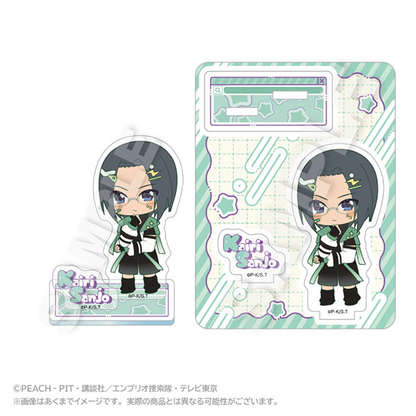 Stella Notes TV Anime "Shugo-chara!" Mini Chara Acrylic Mascot vivid ver. Kairi Sanjou รูปภาพ 1