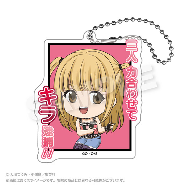 Stella Notes Death Note Acrylic Keychain Famous Scene ver.2 Misa Amane รูปภาพ 1