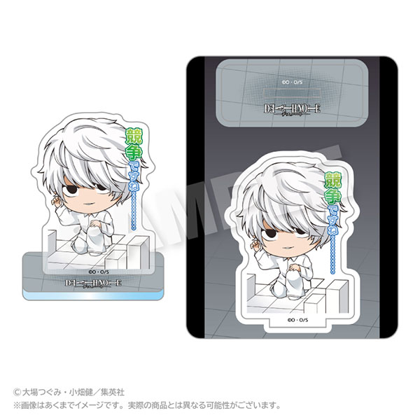 Stella Notes Death Note Acrylic Mascot Famous Scene ver.2 Near 画像 1