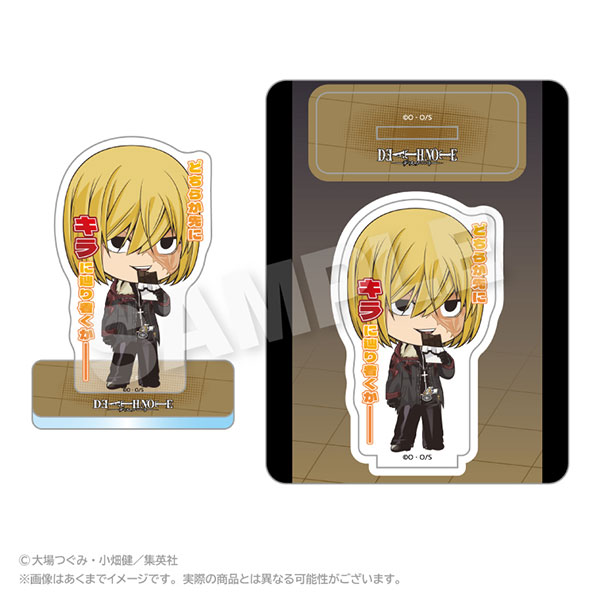 Stella Notes Death Note Acrylic Mascot Famous Scene ver.2 Mello image 1