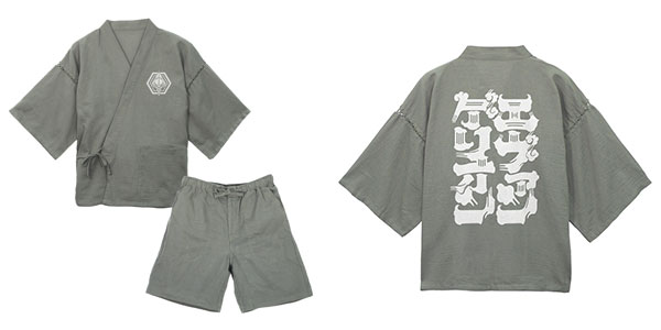 COSPA EVANGELION Jinbei /Rikyu Gray - M (M - L) รูปภาพ 1