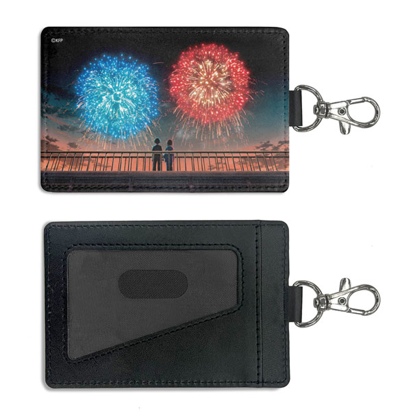 COSPA Movie "Kimi to Hanabi to Yakusoku to" Pass Case (w/Swivel Snap Hook) รูปภาพ 1