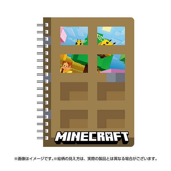 Ensky MINECRAFT Minecraft Ring Notebook w/Gimmick (6) Open the Door! รูปภาพ 1