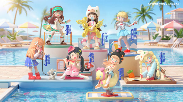 DRAMA-VAN Suki Seishun Sengen Series Trading Figure 6Pack BOX image 1