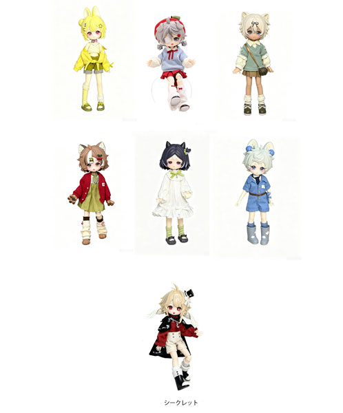 Xing Yuan Yun He Fruit Candy Laboratory Series Trading Doll 6Pack BOX รูปภาพ 1