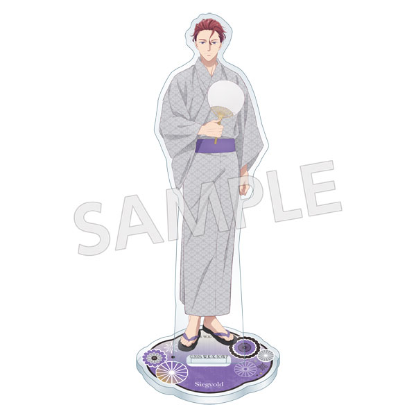 KADOKAWA Isekai Office Worker: The Other World's Books Depend on the Bean Counter Acrylic Stand - Iseshachi Noryo Festival Ver. - Siegvold 画像 1