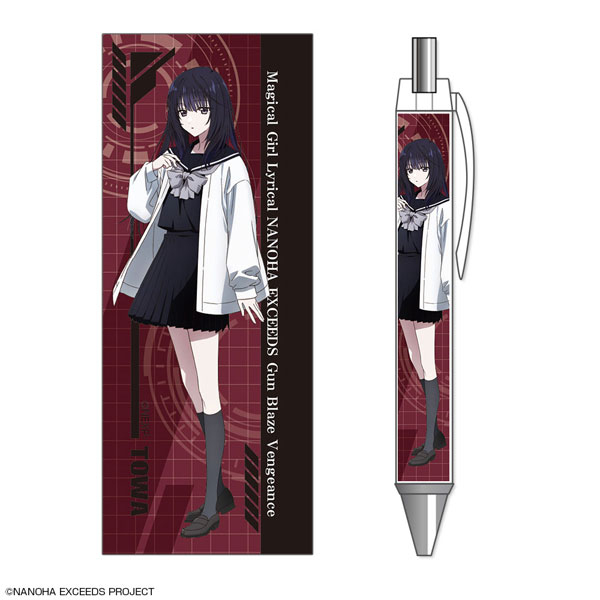 License Agent Magical Girl Lyrical Nanoha Exceeds Gun Blaze Vengeance Ballpoint Pen Design 06 (Towa Yorumi) hình ảnh 1