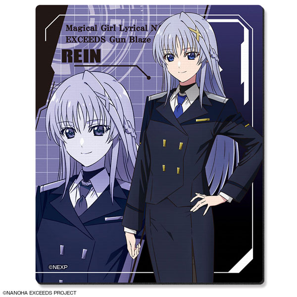 License Agent Magical Girl Lyrical Nanoha Exceeds Gun Blaze Vengeance Rubber Mouse Pad Design 05 (Rein Yagami) hình ảnh 1