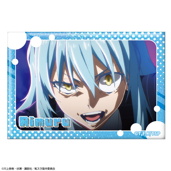 License Agent That Time I Got Reincarnated as a Slime Hologram Tin Badge Ver.3 Design 04 (Rimuru /D) รูปภาพ 1