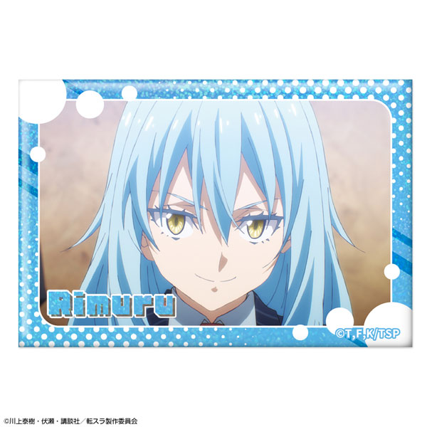 License Agent That Time I Got Reincarnated as a Slime Hologram Tin Badge Ver.3 Design 06 (Rimuru /F) รูปภาพ 1
