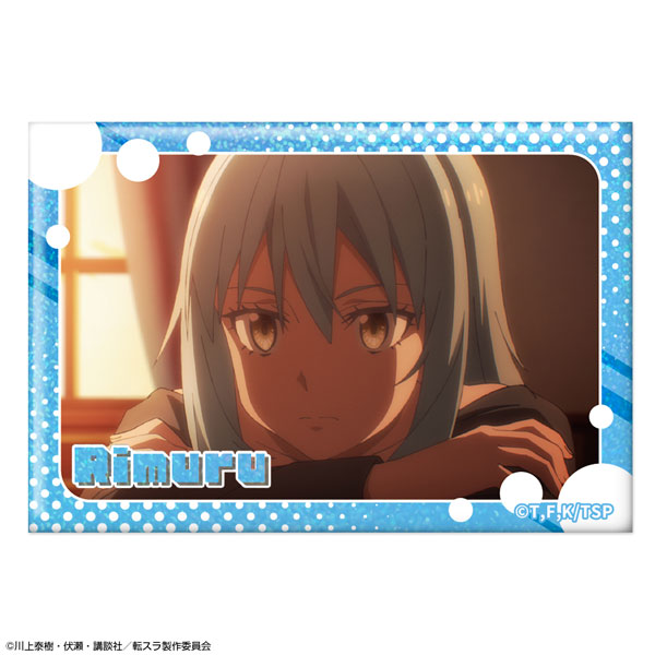 License Agent That Time I Got Reincarnated as a Slime Hologram Tin Badge Ver.3 Design 09 (Rimuru /I) รูปภาพ 1