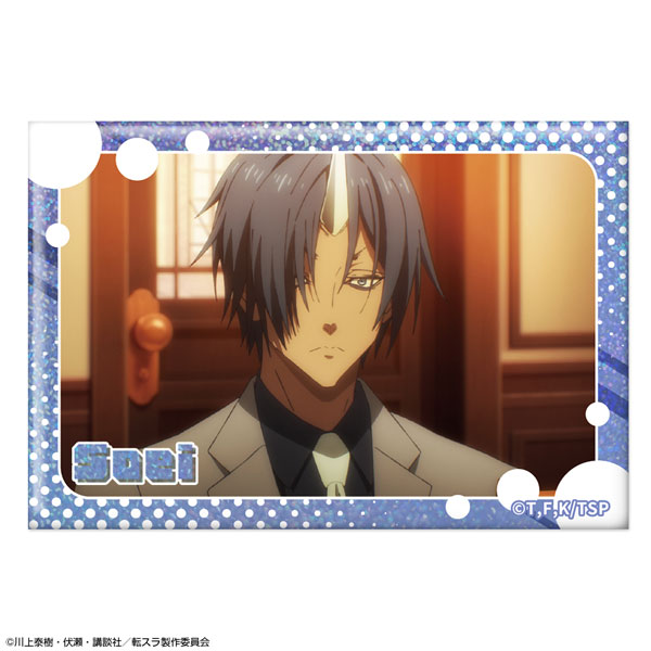 License Agent That Time I Got Reincarnated as a Slime Hologram Tin Badge Ver.3 Design 16 (Souei /B) รูปภาพ 1