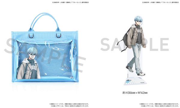 SIXBYSIX 블루락 3rd ed POYORA BAG & 아크릴 스탠드 히오리 요 이미지 1