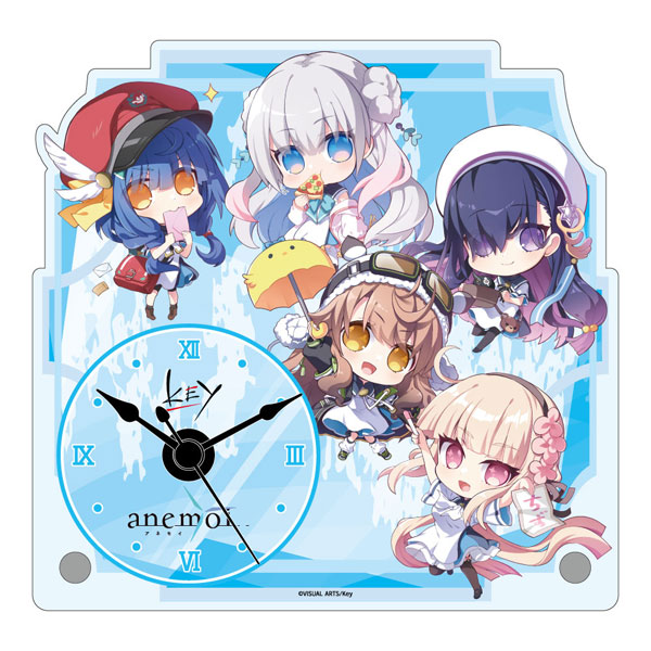 Midobiyo anemoi Table Clock Chibi รูปภาพ 1
