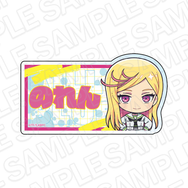 Contents Seed TV Anime "Kill Blue" Acrylic Name Badge Noren Mitsuoka Chibi ver. รูปภาพ 1