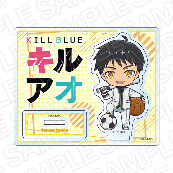 Contents Seed TV Anime "Kill Blue" Acrylic Stand Tenma Tendo Chibi ver. รูปภาพ 1