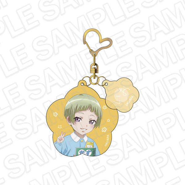 Contents Seed Movie "Cute High Earth Defense Club ETERNAL LOVE!" Acrylic Keychain Io-kun Beppu Kindergarten ver. รูปภาพ 1