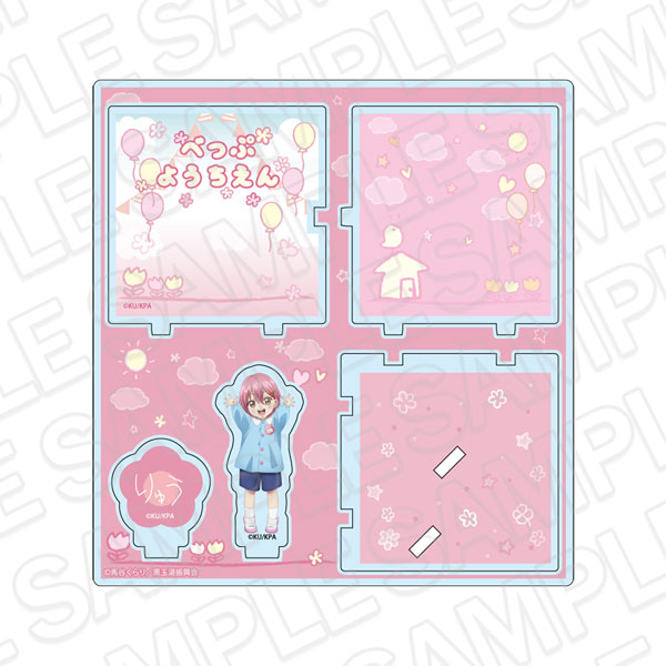 Contents Seed Movie "Cute High Earth Defense Club ETERNAL LOVE!" Acrylic Diorama Ryu-kun Beppu Kindergarten ver. รูปภาพ 1