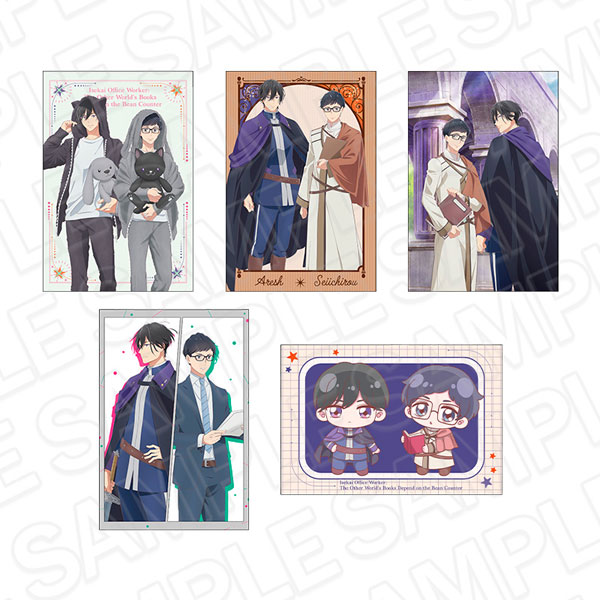 Contents Seed TV Anime "The Affairs of the Other World Depend on the Corporate Slave" Postcard Set 画像 1