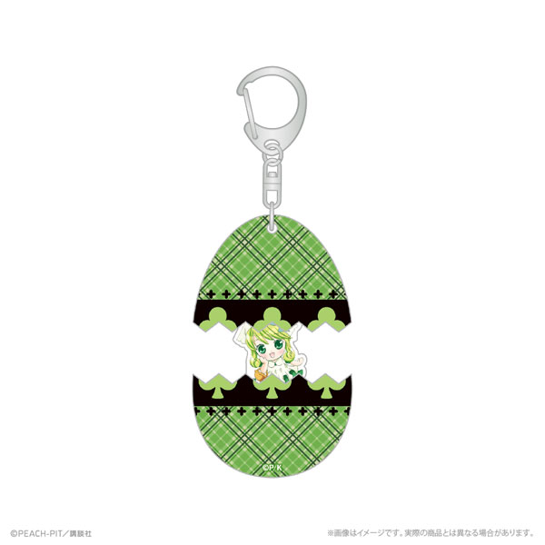 ATFES Shugo-chara! Shugo-chara Tanjou! Keychain Sue Hana Nari Hanayashiki