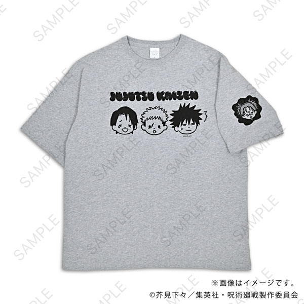 MirkWood Jujutsu Kaisen Bee's Knees Big T-shirt A (Itadori / Fushiguro / Okkotsu / Choso) 画像 1