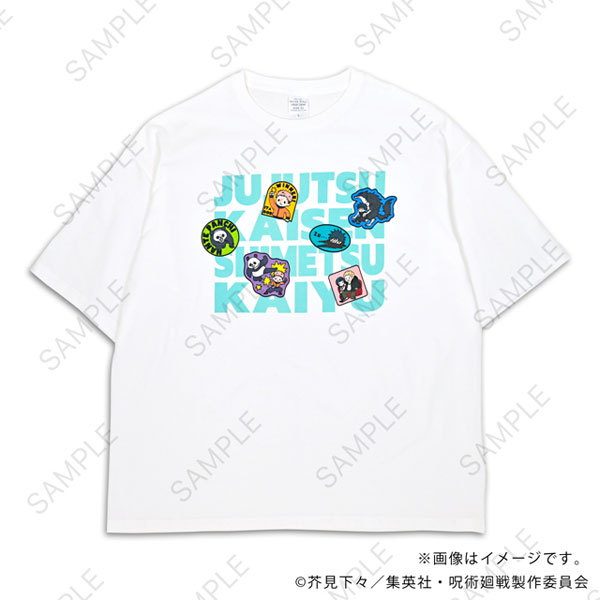 MirkWood Jujutsu Kaisen Bee's Knees Big T-shirt D (Itadori / Fushiguro / Panda / Hakari / Kirara) 画像 1