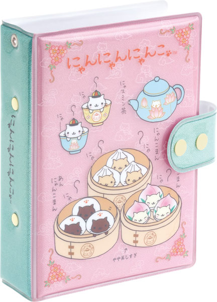 San-x SE75407 Funifuni Sticker Binder Nyannyannyanko รูปภาพ 1