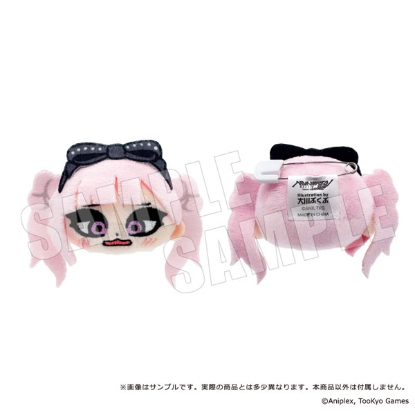 empty HUNDRED LINE -LAST DEFENSE ACADEMY- x Bkub Plush Badge 07. Kako Tsukumo