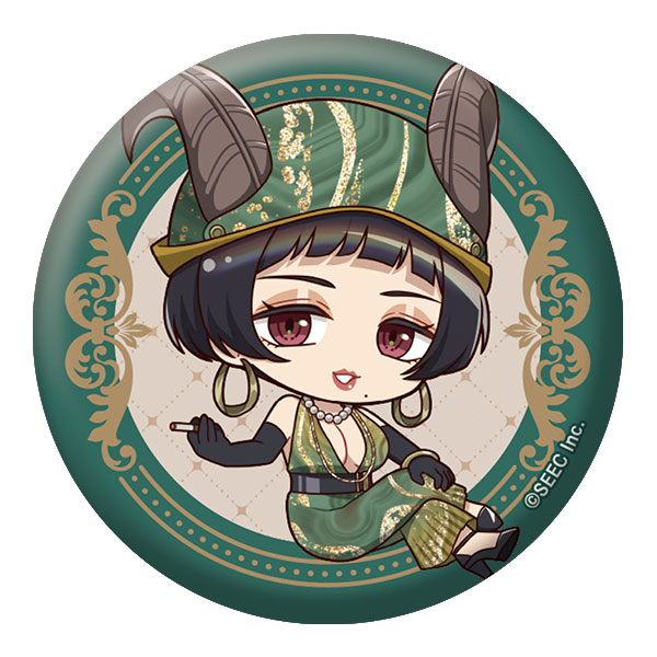 Penguin Parade Tasokare Hotel: Tsubomi Petanko Tin Badge Menou