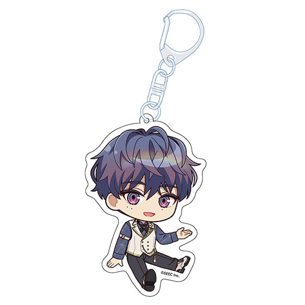 Penguin Parade Tasokare Hotel: Tsubomi Petanko Acrylic Keychain Yumehisa Hachiya